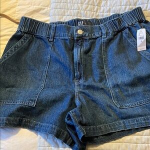 GAP Women's Dark Blue Jean Shorts